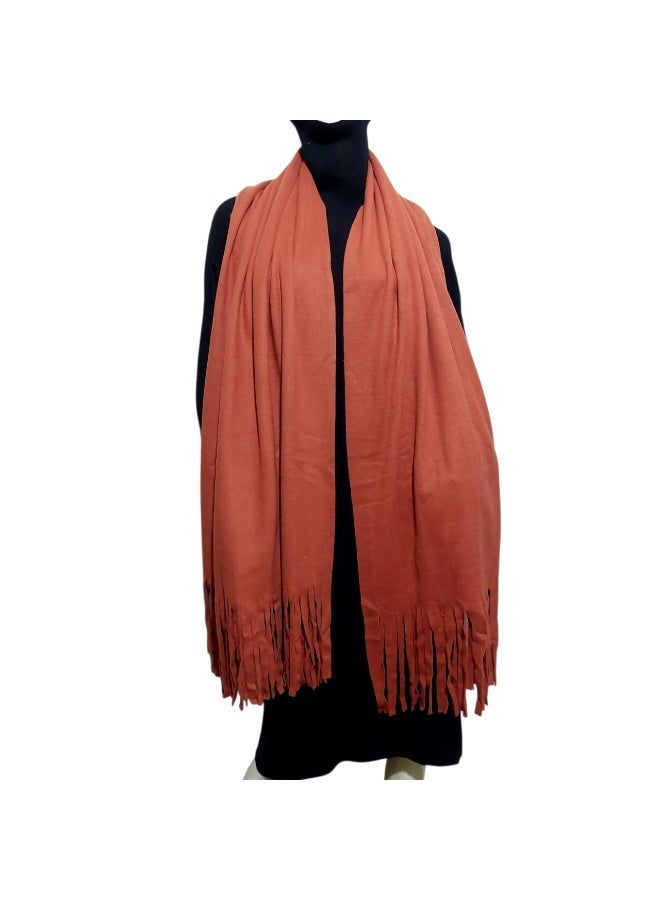 Soft wool shawl, for cold weather and winter, 75*200 - Image 3